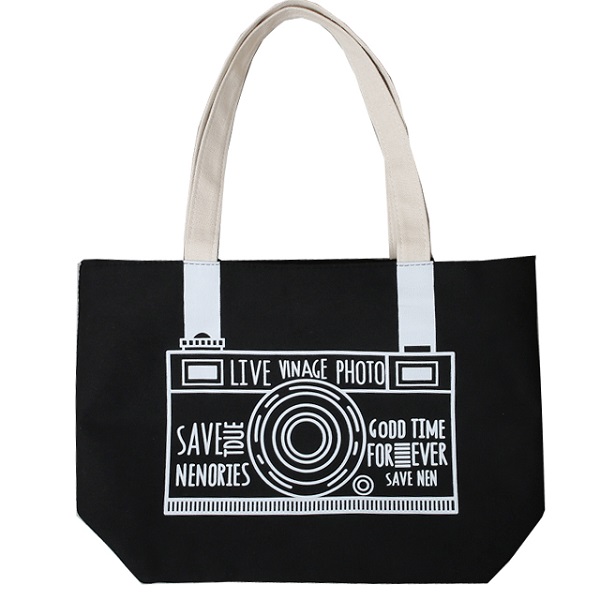 Canvas Bag With Zipper 3