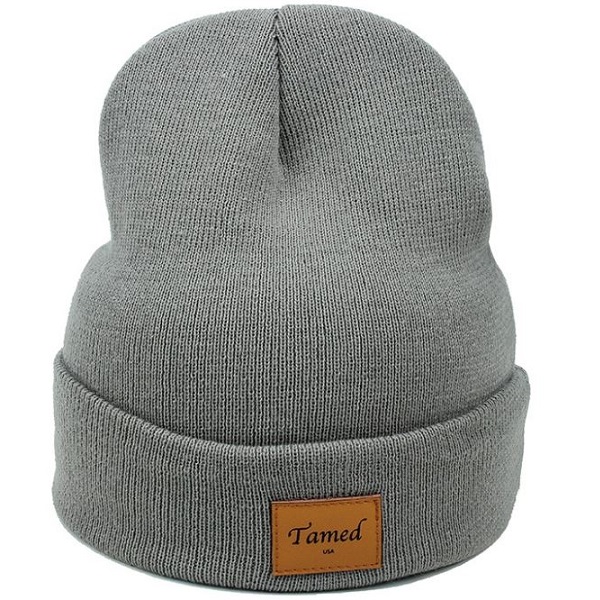 Beanies With Leather Patch - Products | YISIAN Promotion Gifts