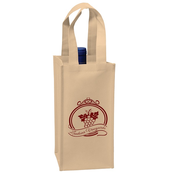 Personalized Recycled Wine Bags 1
