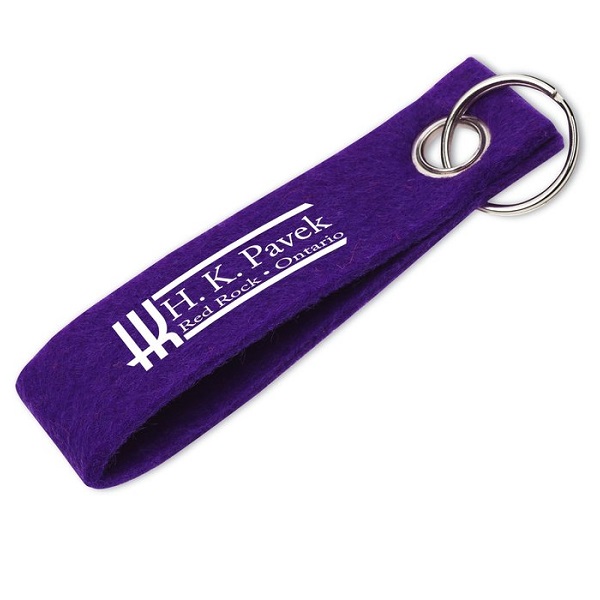 Promotional Felt Keychains