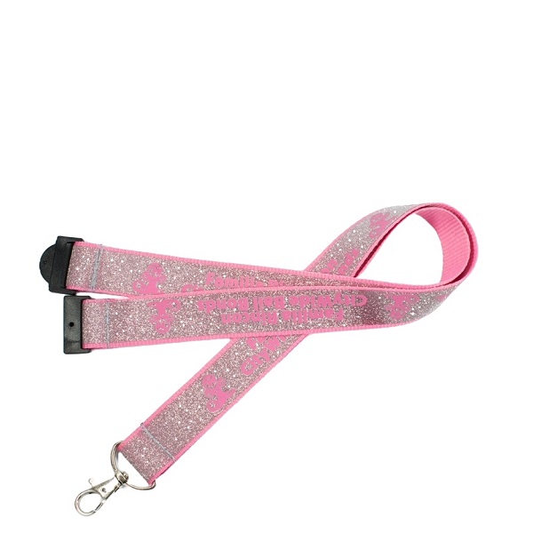 Custom Glitter Lanyards