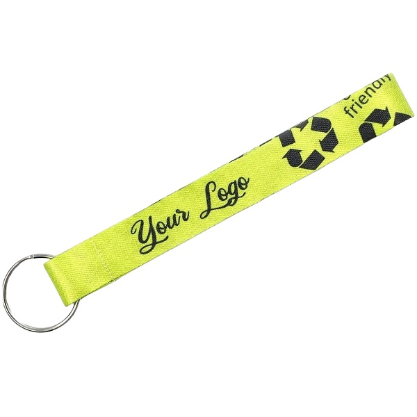 Eco rPET Lanyard Keychains