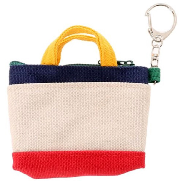 Handmade Tote Bag Keychains