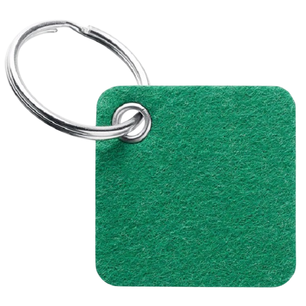 Recycled Felt Keychains