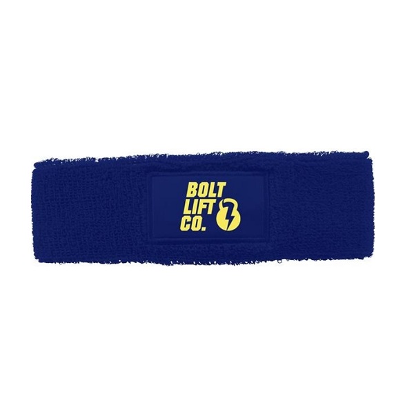 Sweatband with Patch