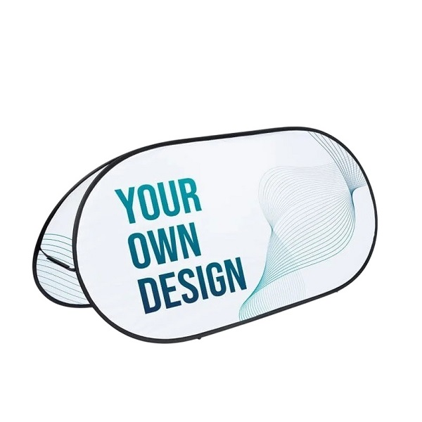 Oval Pop Out Banners